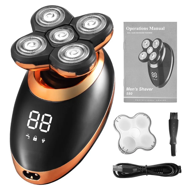 Rasoio Wireless Impermeabile per Uomini | Multifunzionale
