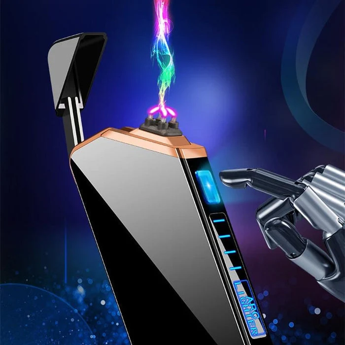 Accendino Elettrico al Plasma - Sicuro, Resistente al Vento, Ricaricabile USB