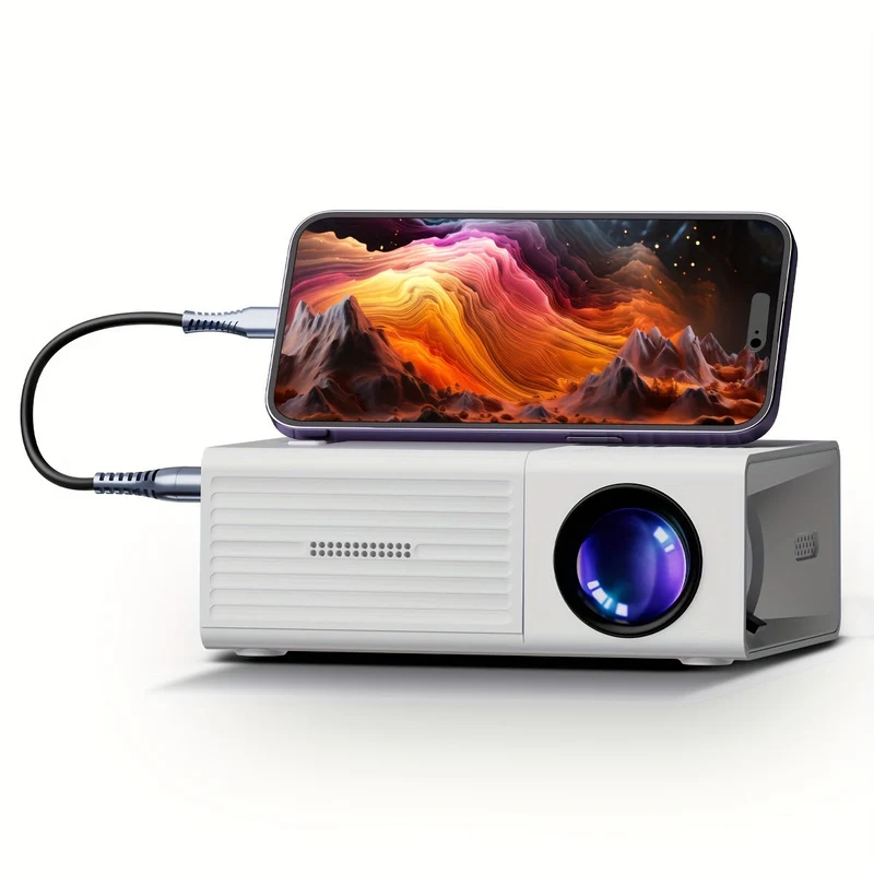 ClarityBeam Mini Proiettore – Immagine Potente in Dimensioni Compatte