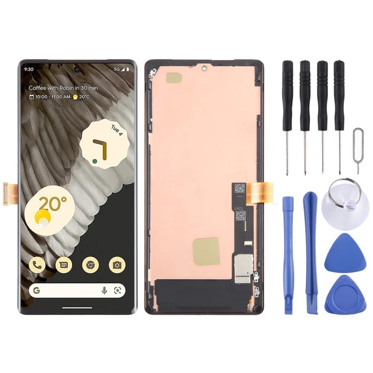 Set Schermo OLED Pixel 7 Pro – Completo di Cornice e Strumenti
