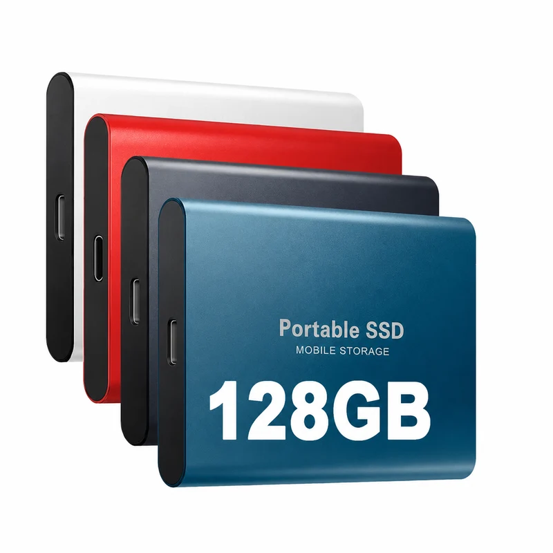 Unità SSD Ultra Veloce da 128GB con Design Compatto e Resistente