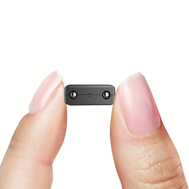 Mini Telecamera Ultra-Compatta - Full HD | Visione Notturna & Rilevamento di Movimento
