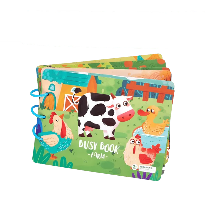 BusyBook - Libro sensoriale per bambini