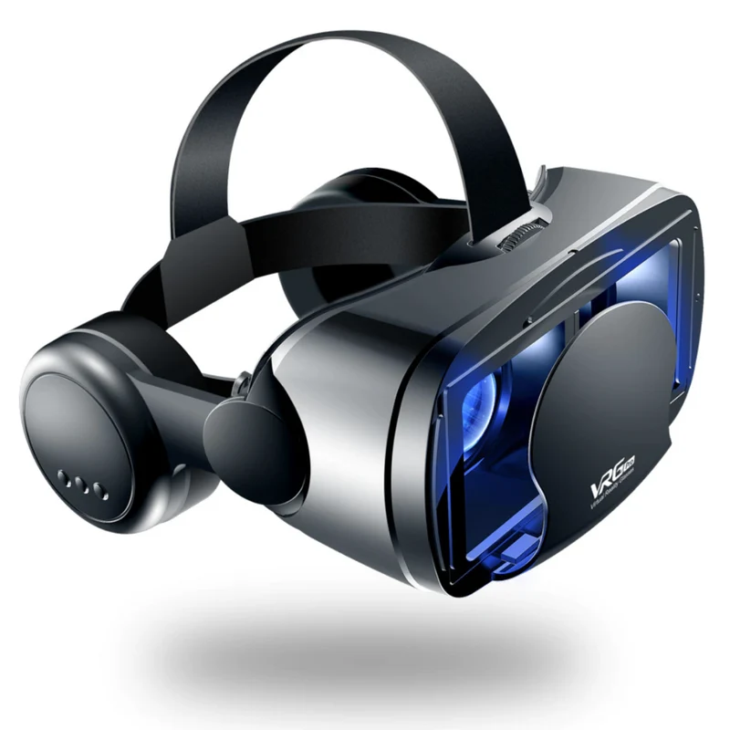 Lunero Reality PRO+ | Smart VR Glasses con Cuffie Integrate per iPhone & Android