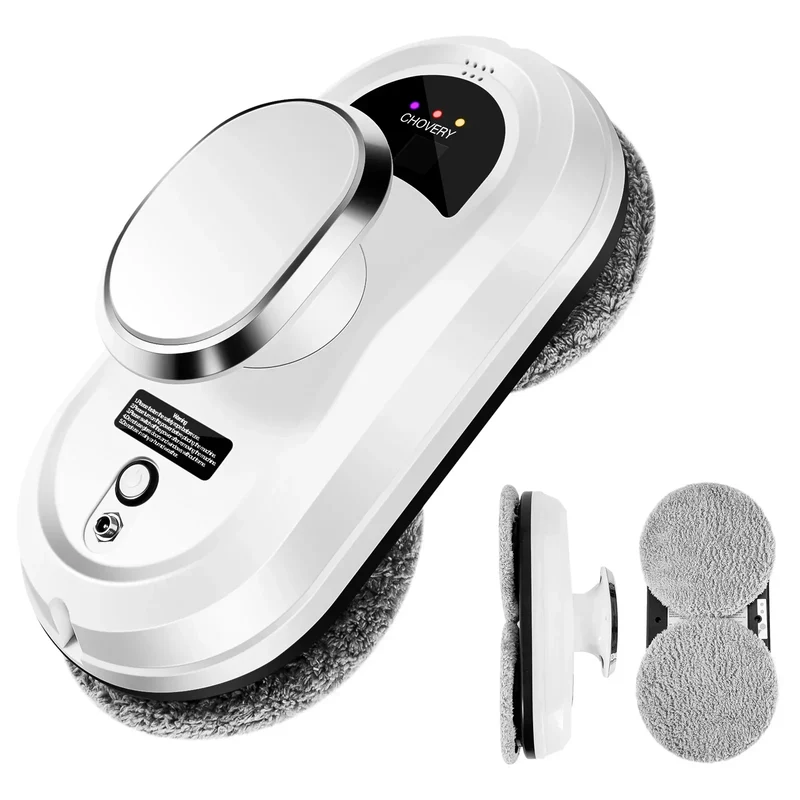 CleanBot Robot Lavavetri – Intelligente e Senza Fili con Telecomando per Finestre Senza Striature