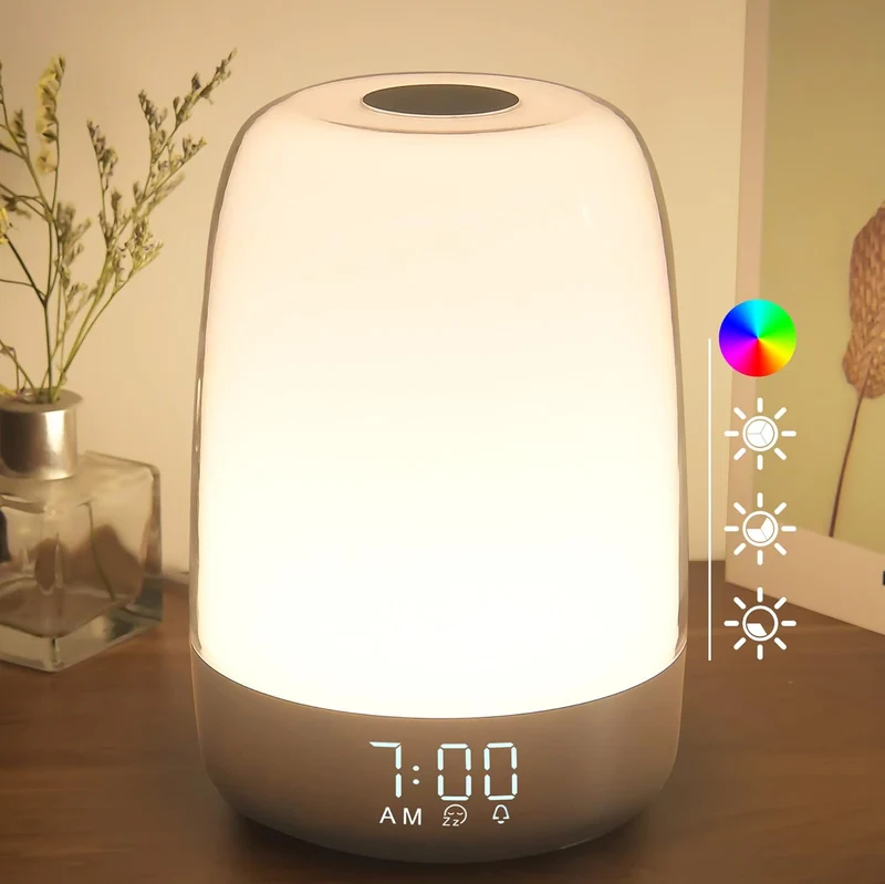 Aurora Wake-Up Light | Albeggio & Tramonto | Ricaricabile USB-C