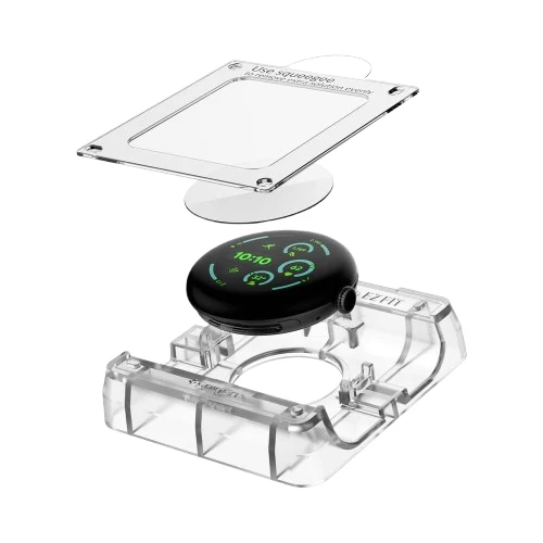 Spigen Google Pixel Watch 5/4/3 45mm Elite Shield EZ Fit 2PCS Screen Protector (Clear) - Clear