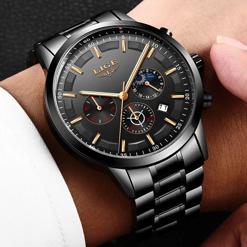 Orologio Militare in Acciaio Robusto - SteeleX
