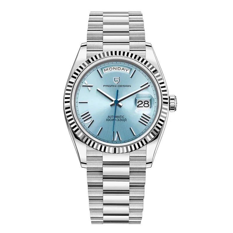 Orologio Automatico di Lusso da Uomo – Acciaio Inossidabile, Carica Automatica, Funzione Calendario – Stile per Ogni Occasione