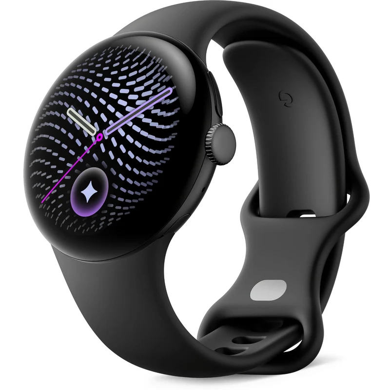 Google Pixel Watch 5 45mm (Matte Black/Obsidian Active Band 2nd Gen)