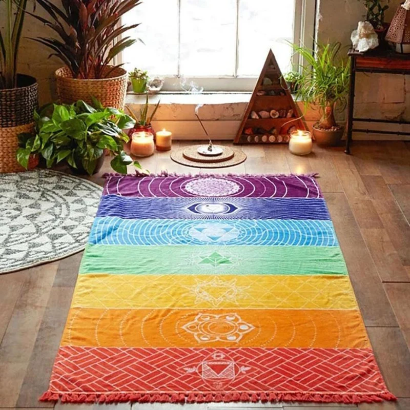 Tappetino Yoga con i Sette Chakra – ChakraBalance