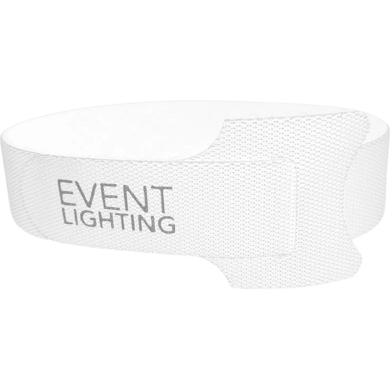 Event Lighting VT50L150W - Velcro Tie 50-Pack (White)