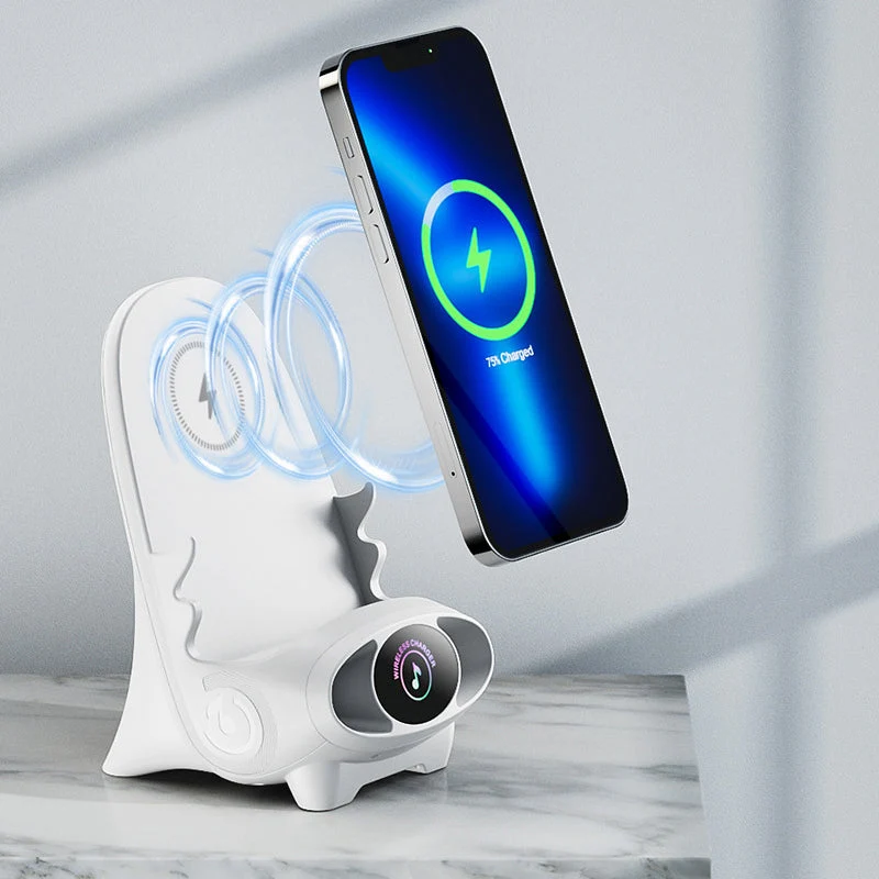 Supporto Telefonico Wireless con Funzione di Ricarica Veloce da 15W - FlexCharge Chair