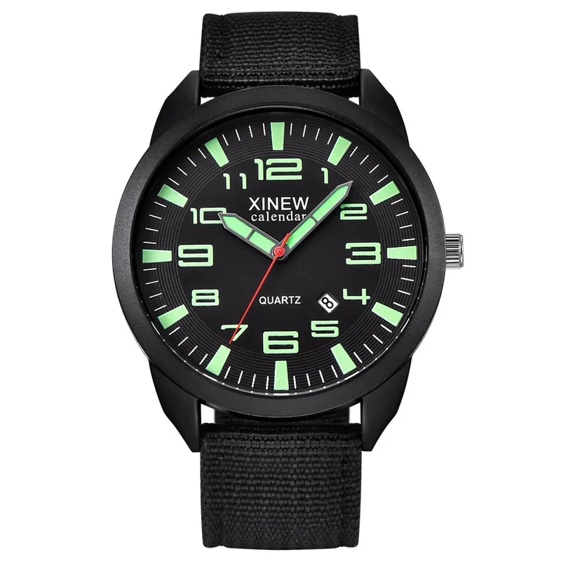 Orologio al Quarzo con Cassa Luminosa e Calendario – Lumo