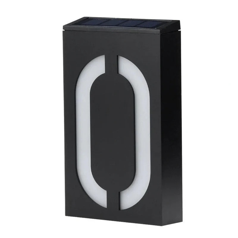Numero Civico Illuminato con Energia Solare - SolarSign