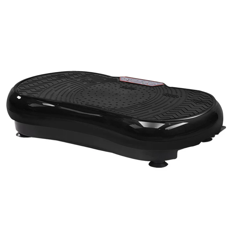 Everfit Vibration Machine Platform Vibrator Resistance Rope Home Fitness (Black)