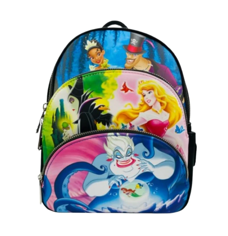 Loungefly Disney - Good Vs. Evil Scene Mini Backpack
