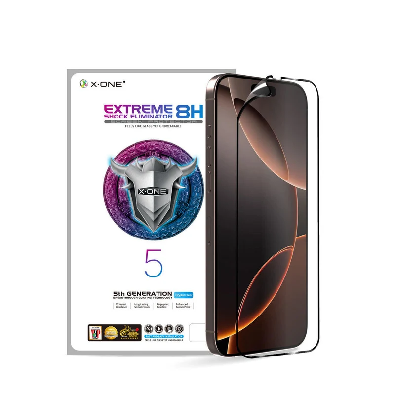 X.One Shock Screen Protector iPhone 13/13 Pro/14 (Transparent)