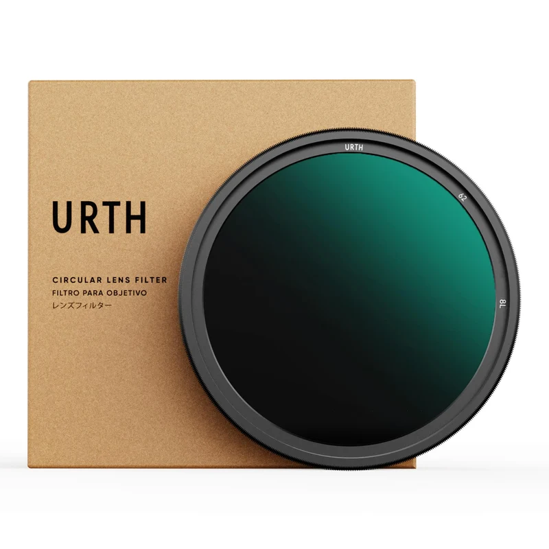 Urth 62mm ND2-400 (1-8.6 Stop) Variable ND Lens Filter