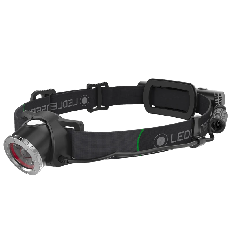 Ledlenser MH10 600lm Rechargeable LED Headlamp Black Outdoor Hiking Running Torch