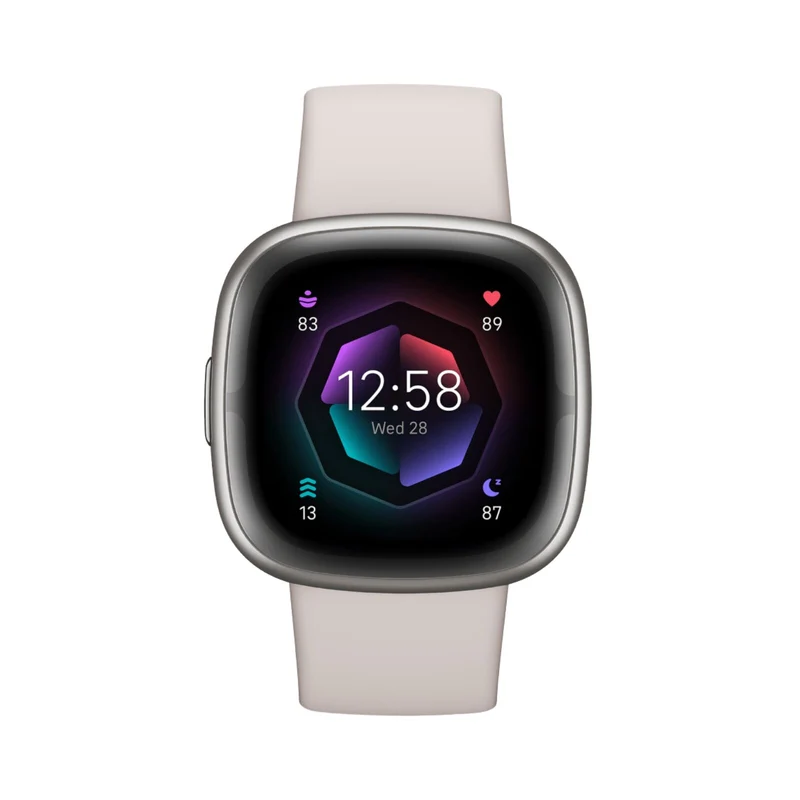 Fitbit Sense 2 (Lunar White) [~Refurbished: As New]